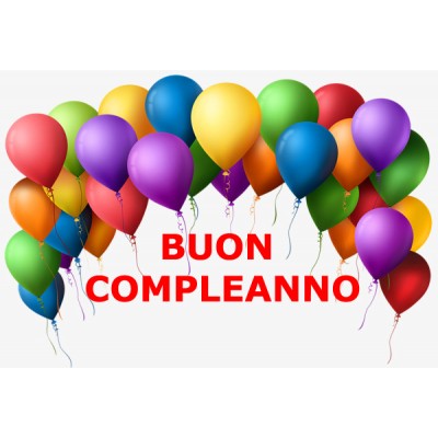 BIGLIETTI AUGURALI GRANDI COMPLEANNO DA 12
